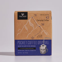 Load image into Gallery viewer, K2 Camping Coffee | Dark Roast | 10 Bags