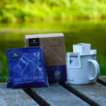 Load image into Gallery viewer, K2 Camping Coffee | Dark Roast | 10 Bags
