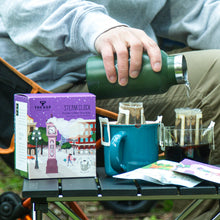 Load image into Gallery viewer, Steam Clock | Dark Roast Camping Coffee | 8 Bags